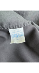 1984 S/S Taupe Cut-Out Wrap Skirt & Sweater Set