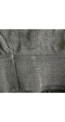 1984 S/S Taupe Cut-Out Wrap Skirt & Sweater Set