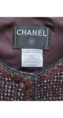 2002-03 F/W Ad Campaign Metallic Wool Tweed Jacket