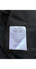 2009 Resort Black Silk Faille Puff Sleeve Jacket