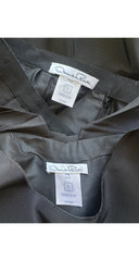 2008 Resort Black Silk Faille Ostrich Feather Trim Cocktail Set