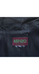 1998 F/W Black Velvet Tassel Hood Jacket