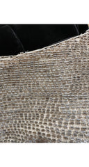 1930s Art Deco Floral Beaded Silk Velvet Capelet