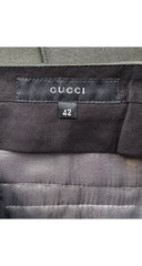 2000 F/W Iridescent Olive Green Cotton Trousers