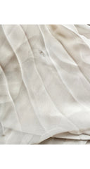 1980s Cream Sequin Vest & Palazzo Pant Evening Set