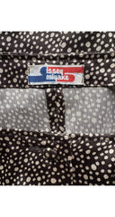 1972-73 F/W Dot Print Brown Balloon Sleeve Blouse