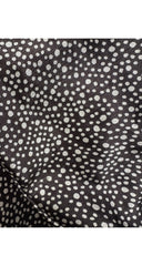 1972-73 F/W Dot Print Brown Balloon Sleeve Blouse