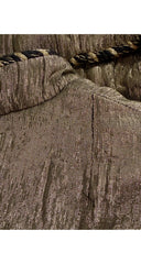1979-80 F/W Gold Silk Lamé Braided Trim Jacket