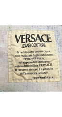 1990s Circus Print Cotton Corduroy Cropped Pants