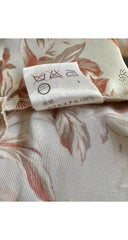 1990s Tulip Print Long Sleeve Blouse