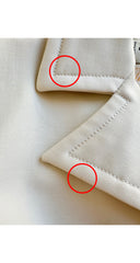 1960s Cream Wool Double-Breasted Jacket