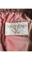 1980s Brown Leather Straight-Leg Buckle Pants