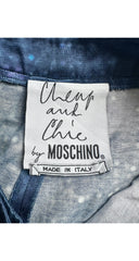 1997 S/S Galaxy Print Cotton Sateen Pants