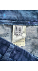 1997 S/S Galaxy Print Cotton Sateen Pants