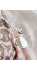 1980s Floral Lurex Burnout Velvet Batwing Jacket