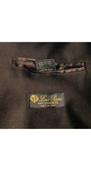 Men's Spagna Brown Double-Face Cashmere Light Jacket