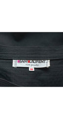 1977 S/S "Spanish Collection" Black Cotton Pom-Pom Circle Skirt