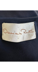 1975-76 F/W Black Jersey One-Shoulder Grecian Gown