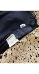 1993-94 F/W Lace & Rayon Velvet Bishop Sleeve Dress