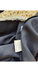 1993-94 F/W Lace & Rayon Velvet Bishop Sleeve Dress