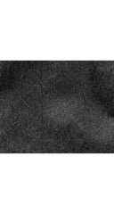 Gray wool fabric on Hermès skirt. 