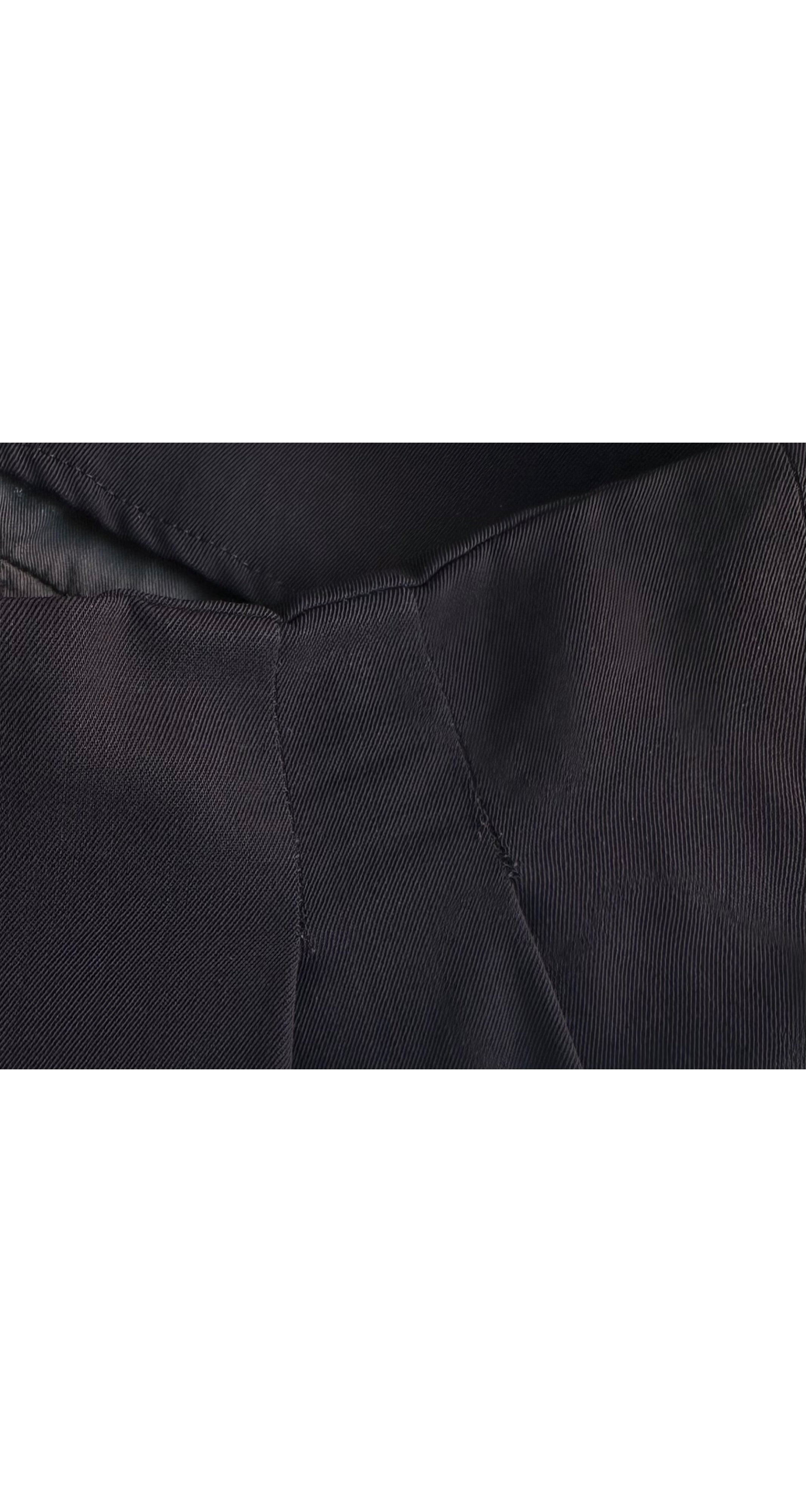 2000 F/W Wool Gabardine Straight-Leg Trousers