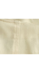 1980s Cream Wool Gabardine Triangular Sleeve Jacket