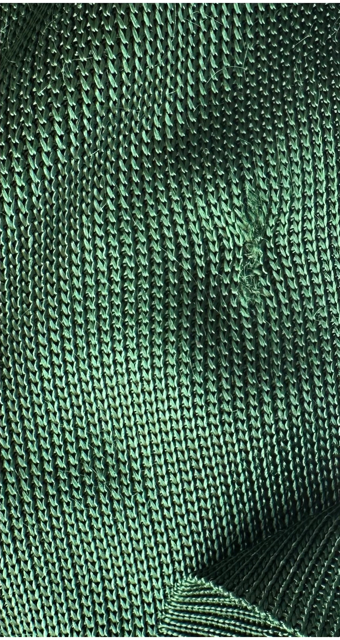 1986 S/S Green Knit Snap-Up Pencil Skirt