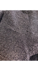 1960s Space Age Silver Zip-Up Jumpsuit