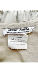 1982 S/S Beige Cotton Cropped Light Jacket