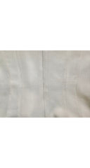 1990s Cream Silk Faux Wrap Dress