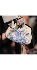 2012 S/S Koi Fish Embossed Leather Crossbody Bag