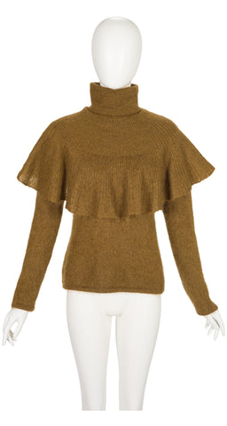 1981-82 F/W Mohair Oversized Collar Turtleneck Sweater