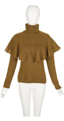 1981-82 F/W Mohair Oversized Collar Turtleneck Sweater