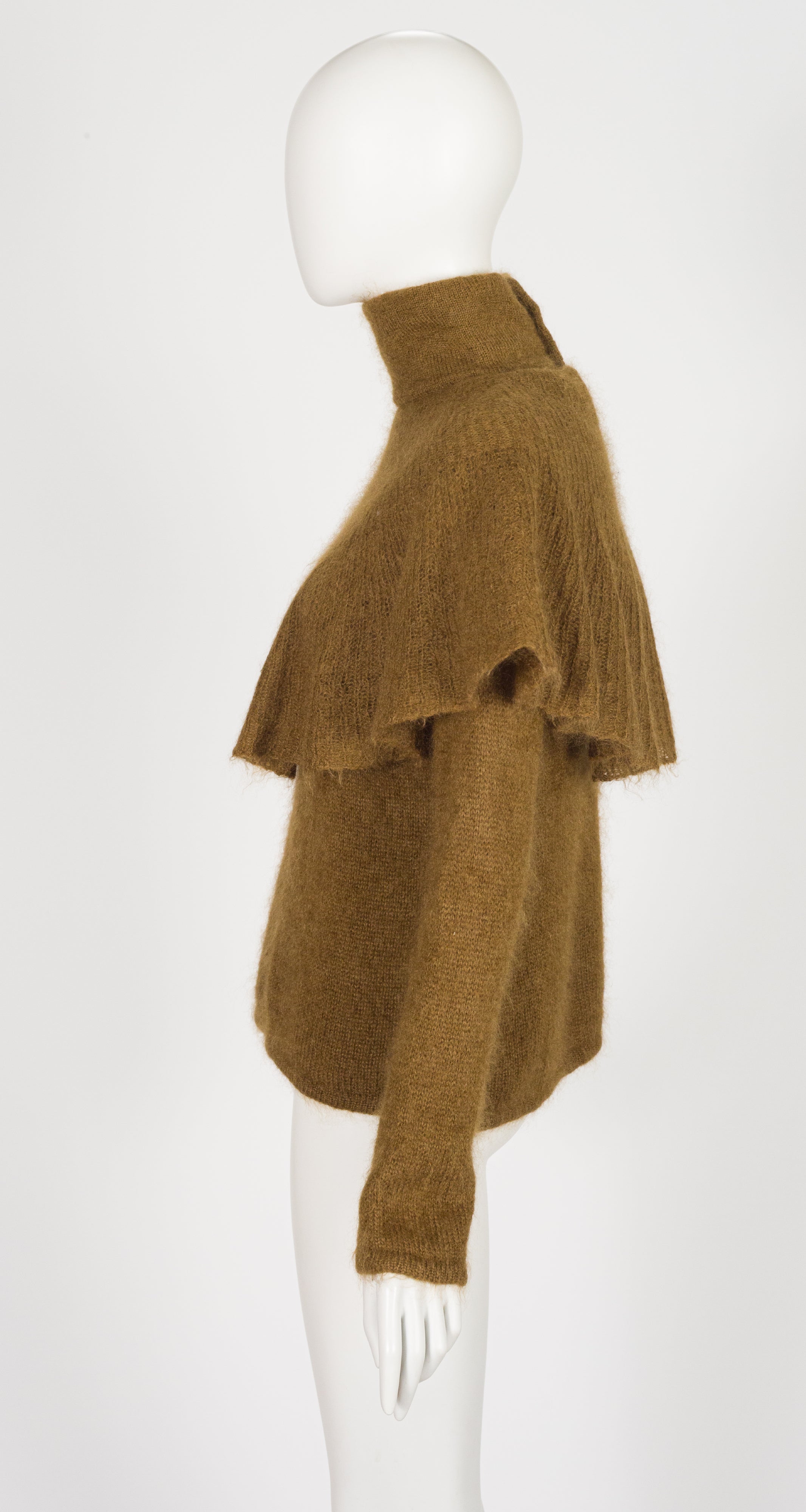 1981-82 F/W Mohair Oversized Collar Turtleneck Sweater