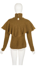 1981-82 F/W Mohair Oversized Collar Turtleneck Sweater