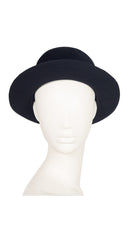 1991-92 F/W Black Wool Felt Derby Bowler Hat