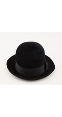 1991-92 F/W Black Wool Felt Derby Bowler Hat