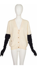 1986-87 F/W Trompe L'Oeil Glove Wool Cardigan
