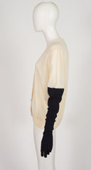1986-87 F/W Trompe L'Oeil Glove Wool Cardigan