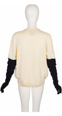 1986-87 F/W Trompe L'Oeil Glove Wool Cardigan