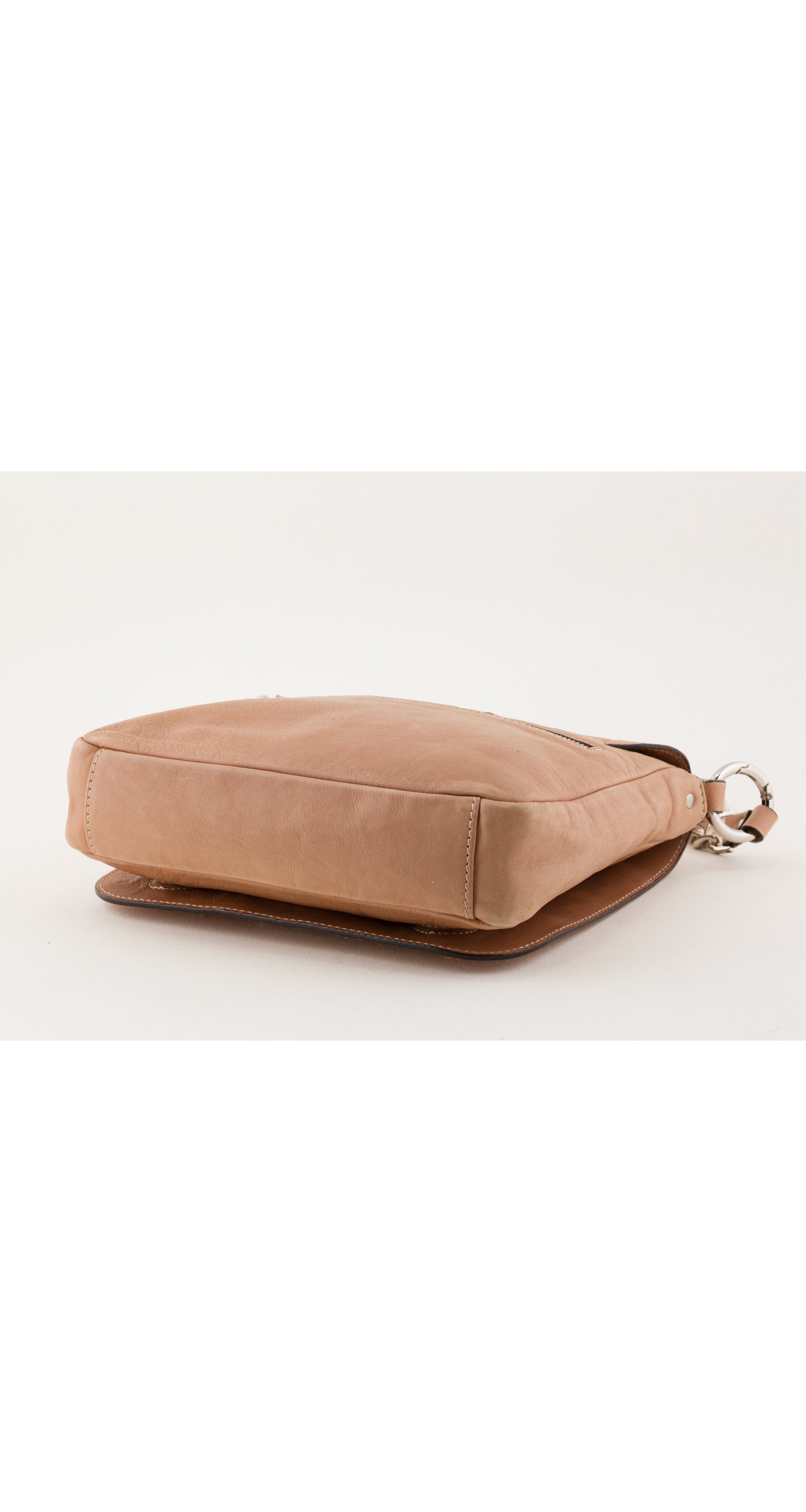 2012 S/S Koi Fish Embossed Leather Crossbody Bag