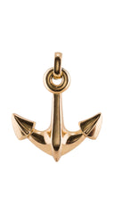 1971 Nautical Anchor Gold-Plated Pendant