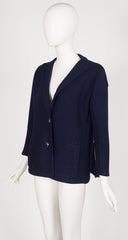 1972 S/S Navy Wool Sailor Collar Jacket