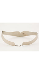 1960s/1970s Space Age Chrome Metal Sculptural Belt