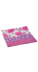 1970s Pop Art Floral Print Cotton Kerchief