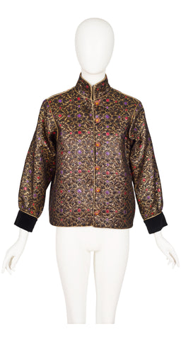 1984-85 F/W Metallic Brocade Evening Jacket