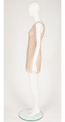 1997 S/S All Over Bow Organdy Mini Dress