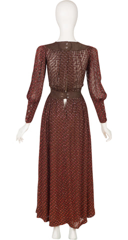 muir midi dress Mock Neck Midi Length Dress