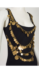 2010 Resort Gold Coin Black Cotton Jersey Tank Top